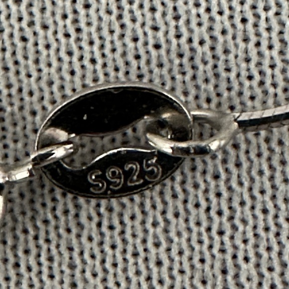 Origami Owl silver tone charm pendant necklace with two disc charms - Picture 4 of 5